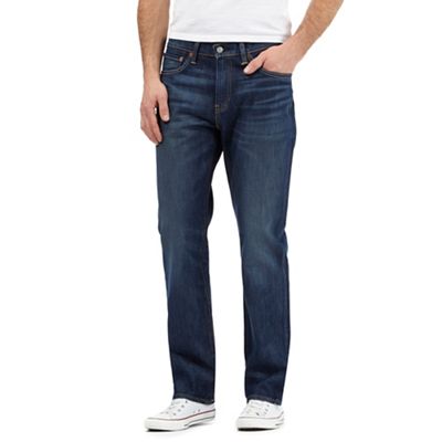 Blue 541 straight fit jeans